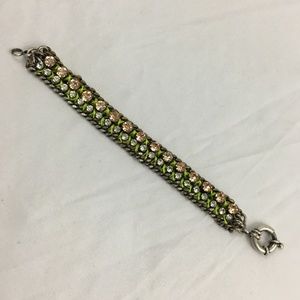 Madewell Rhinestone Chain Bracelet